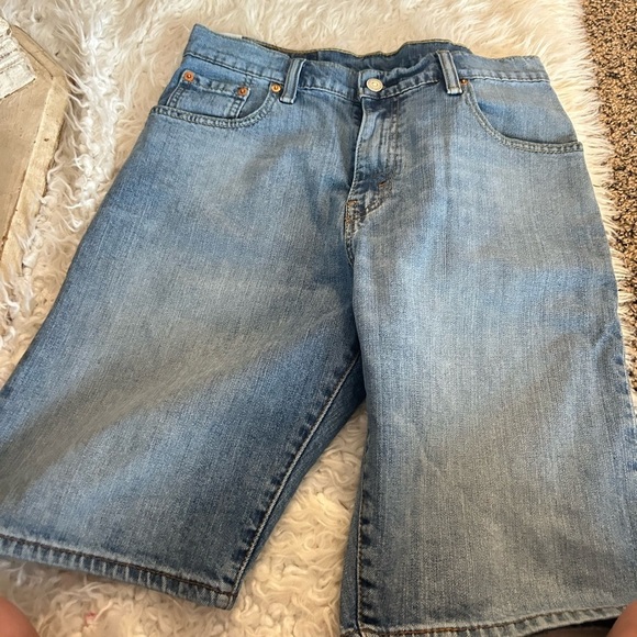 Levi’s‎ 569 shorts relaxed 30x10 denim acid distressed white spot S1 - Picture 6 of 8